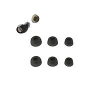 INF 3 Pares de Tapones para los oídos de Repuesto para Jabra Elite 75t/ 65t/ Active/Sport Evolve, Tapones para los oídos de Silicona S/M/L, Orejeras de 1,38+1,23+1,02cm