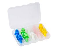 Tapones de Oídos Dormir Tapones Oidos de Natación Suaves de Reducción de Ruido con Caja para Estudia Ronquidos Viajes Trabajo 5 Pares
