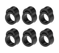 Tapones de puerta protectores de pared silenciosos para manijas de arañazos y ruido en espacios de vida, cubierta silenciosa para manijas de puerta