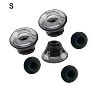 Tapones de repuesto de espuma de silicona compatibles con Plantronics 5200 para un ajuste óptimo (D)