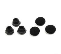 Tapones de repuesto de repuesto para auriculares Plantronics para Voyager 5200 5220 hechos de silicona y materiales de espuma para bloquear el ruido ambiental durante el uso de estilo de vida activo