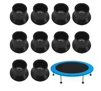 Tapones de repuesto para patas de trampolín, puntas de fuertes, accesorios para mini trampolín, antideslizantes duraderas, barras de trampolín, patas de silla, accesorios para fitness