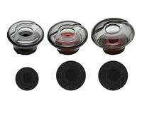 Tapones de repuesto para Plantronics Voyager Legend auriculares de repuesto para Plantronics Voyager 5200 5210/5220 / 5200 UC Auriculares Bluetooth piezas de repuesto accesorios Eartips (sml rojo y