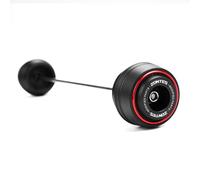 Tapones de rueda horquilla eje delantero moto accesorios para ZONTES Shengshi 368G 368 G/D/E/M 2024 2025 310T 310R/X/V 350T 350E 350 D/M 703F protección anticolisión cubiertas decorativas eje (rojo)