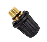 Tapones de seguridad para limpiadores de vapor 4.590-105.0 para pieza de repuesto Karcher con junta tórica negra 6.363-279.0 para serie SC (1 paquete)