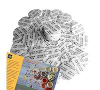 Tapones de sellado sensible a la presión de torque, 20 mm, fabricado en EE. UU, para botellas y recipientes de vidrio y plástico, no necesita sellador de inducción, color negro