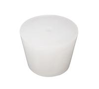 Tapones de silicona con orificio for válvula de esclusa de aire, tapón de goma de grado burbujeador, 3 uds.(10)