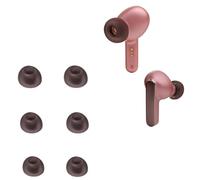 Tapones de silicona de repuesto para JBL Live Pro 2 TWS, almohadillas de repuesto para auriculares in-ear (6 unidades), color rojo