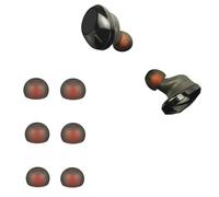 Tapones de silicona de repuesto para JBL Tune 120TWS /T125TWS, almohadillas de repuesto para auriculares in-ear (6 unidades), color negro