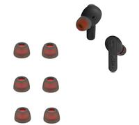 Tapones de silicona de repuesto para JBL Tune 230 NC TWS /T230NC JBL Live Pro Plus/Live Pro+, almohadillas de repuesto para auriculares in-ear (6 unidades), color negro