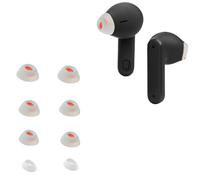 Tapones de silicona de repuesto para JBL Tune Flex, almohadillas de repuesto para auriculares in-ear (8 unidades), color blanco