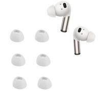 Tapones de silicona de repuesto para Oneplus Buds Pro 2, almohadillas de repuesto para auriculares in-ear (6 unidades), color blanco