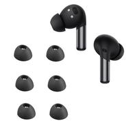 Tapones de silicona de repuesto para Oneplus Buds Pro 2, almohadillas de repuesto para auriculares in-ear (6 unidades), color negro