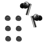 Tapones de silicona de repuesto para Realme Buds Air 5 Pro, almohadillas de repuesto para auriculares in-ear, 6 unidades, color negro