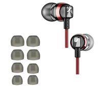 Tapones de silicona de repuesto para Sennheiser CX 300S /CX 6.00BT /CX 5.00/CX 7.00 Momentum, almohadillas de repuesto para auriculares, 8 unidades (gris)
