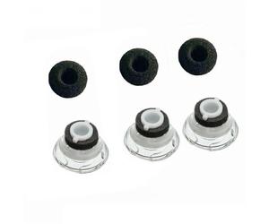 Tapones de Silicona para Auriculares, Tapones de Repuesto Protectores, Protectores para de oído Auriculares para Plantronics Voyager Legend/UC. (3*pequeño)