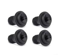 Tapones de silicona para botellas de vino, 4 unidades, diseñados para crear un sello hermético para preservar el sabor y el aroma del vino abierto