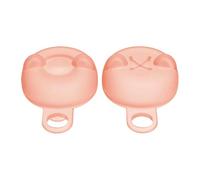 Tapones de silicona para botellas - Junta a prueba de fugas | Tapas reutilizables con apertura para pajitas | para fiestas al aire libre viajes en casa, 2 unidades de protectores de bebidas a prueba