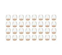 Tapones de silicona para patas de sillas, Tapas de silicona for patas muebles, Protector cubierta for pies silla y mesa, Multicolor, 12-16mm, 32 Uds