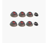 Tapones de Silicona Recambio para Jbl Tune Flex tapón para los oídos Aislamiento de Ruido Auriculares Buds Tapones para Las Orejas Cubre Auriculares Accesorios para Auriculares Bluetooth (Negro)
