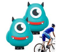 Tapones de válvula, cubierta de personajes de dibujos animados, 2 impermeables para vástago de rueda para bicicletas y bicicletas de montaña, divertidos accesorios de protección para deportes