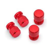 Tapones de válvula de neumático para Citroen para C3 para C4 para C5 Cubiertas De Tapas Válvula Neumático Rueda Coche(A Red)