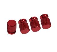 Tapones de válvula metálicos para Geely para Atlas para Coolray para Emgrand EC7 EC8 X7 EX7 CK2 CK3 GL GS Tapas Válvula Neumático Rueda Cubiertas Vástago(Red)