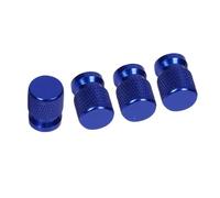 Tapones de válvula metálicos para Geely para Atlas para Coolray para Emgrand EC7 EC8 X7 EX7 CK2 CK3 GL GS Tapas Válvula Neumático Rueda Cubiertas Vástago(Blue)