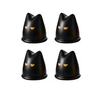 Tapones de válvula para neumáticos de Coche 4 de Válvula de Rueda con Forma | cubierta impermeable para vástago de bicicleta Para Todoterreno, Carreras, Moto, Bici y Camión