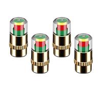 Tapones de Válvula para Neumáticos | para Monitoreo De Válvulas De Rueda | Cubierta para Monitor De Presión De Ruedas | para Coche Camión Remolque Autocaravana Sedán SUV Vehículo Motocicleta