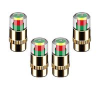 Tapones de válvula, sensores de presión de neumáticos, cubierta protectora de metal, indicador antifugas, equipo de mantenimiento automotriz para automóviles, camiones, SUV, motocicletas, remolques