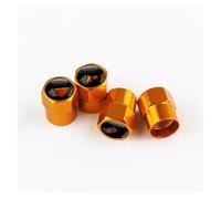 Tapones de válvula universales para Tesla para Modelo para Y 3 2017-2023 Tapas De Válvula Neumático Rueda Cubierta Vástago(Gold-A)