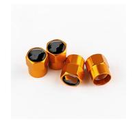 Tapones de válvula universales para Tesla para Modelo para Y 3 2017-2023 Tapas De Válvula Neumático Rueda Cubierta Vástago(Gold-B)