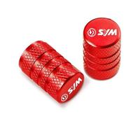 Tapones de válvulas de Moto para SYM MAXSYM 600i TL500 TL 500 DRG158 FNX150 Accesorios Tapas De Aluminio CNC para Válvula De Neumático De Motocicleta (2 Unidades)(WW-4)