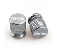 Tapones de válvulas de Moto para Zontes 310R 310X 310V 310 T2 G1 125 U1 U 155 ZT 125 T310 350E 350 Válvula De Neumático Puerto De Aire Vástago(Titanium-Zontes)