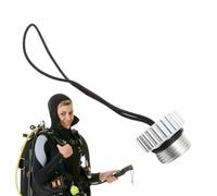 Tapones de válvulas para cilindros DIN industriales, protección antipolvo dispensadores, tapón resistente para válvulas de buceo con cuerda | Protección del regulador