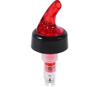 Tapones de vino 10 piezas medición automática aceite boquilla botella cuantitativa vertedor dispensador líquido for mantener el champán fresco(Red,20ml)