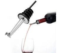 Tapones de vino, boquillas de acero inoxidable, para llenado de aceite, tapones de vino, oliva, sacacorchos, utensilios de cocina, decantador (cierre automático)