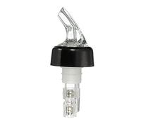 Tapones de vino de 20 ml/30 ml, dispensador cuantitativo de vino, dispensador de alcohol y líquido, botella de aceite, decantador, herramientas de barra KTV, decantador (negro)