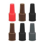 Tapones De Vino De Silicona Para Botellas | 6 Piezas De Estilo Universal Y Hermético,Sello De Vino Enchufe Tapón De Corcho,Uso En Hogar, Cocina, Bar, Fiesta Y Restaurante