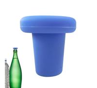 Tapones de vino de silicona - Silicona 3,5 x 3,5 cm | Sello de cubierta de vino, reutilizable, a prueba de fugas, tapón de botella de alimenticio, resistente al calor de -40 °C a 240 °C | Tapón