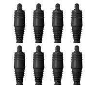 Tapones de vino para botellas de vino, tapón de botella de vino de silicona, Sellador de vino para botellas de vino de 8 piezas, Tapa de botella de cerveza reutilizable, protector de cubierta