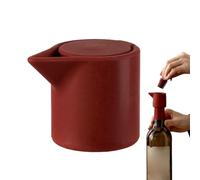 Tapones de vino - Silicona Hermética Reutilizable - Cierre al Vacío Para Vino - Para Casa Cocina Bar Cena Fiesta Cafe Restaurante Centro Comercial Cumpleaños
