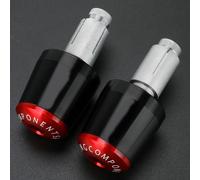 Tapones deslizantes para los Extremos de puños del Manillar la Motocicleta para CB919 Hornet 2001-2008(Red2)
