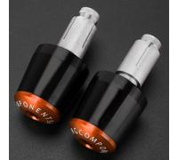Tapones deslizantes para los Extremos de puños del Manillar la Motocicleta para CB919 Hornet 2001-2008(Orange1)