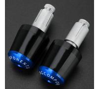 Tapones deslizantes para los Extremos de puños del Manillar la Motocicleta para CB919 Hornet 2001-2008(Blue1)