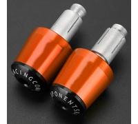 Tapones deslizantes para los Extremos de puños del Manillar la Motocicleta para CB919 Hornet 2001-2008(Orange2)