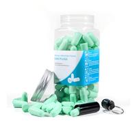 Tapones Dormir 60 pares,Tapones de Espuma Suave Verde,Earplugs Protección contra el Ruido,Trabajo,Conciertos,Ayuda para Dormir,Protección Auditiva con 38dB SNR