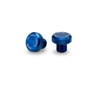 Tapones Embellecedores de Retrovisor Puig para rosca M10 x 125 - Rosca derecha + izquierda Azul
