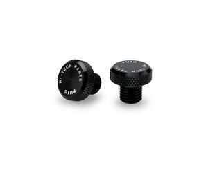 Tapones Embellecedores de Retrovisor Puig para rosca M10 x 125 - Rosca derecha + izquierda Negro
